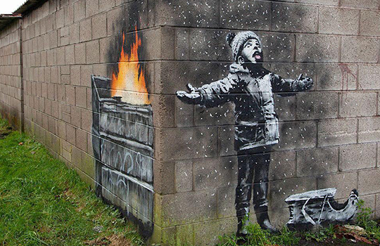 Banksy Port Talbot Street Art Wales